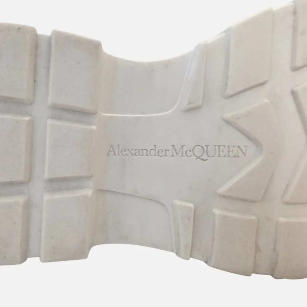 Alexander McQueen Tread Slick Spike Black Leather High-Top Sneaker Boot 39.5/9.5